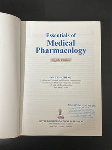 Medical Pharmacology Book