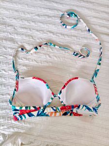 Tropical Print Bikini Set