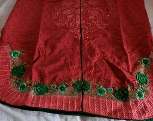 Embroidered Indian partywear Kurta