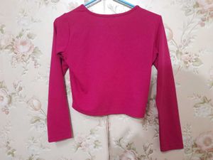 Long Sleeve Crop Top