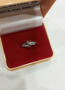 pure silver ring