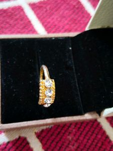 Sparkling Gold-Toned Ring