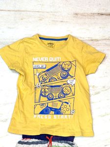 kids tshirt and shorts set