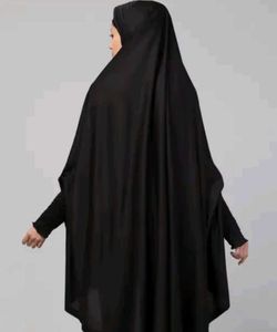 Black jersey Khimar