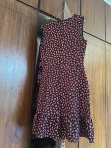 Chic Floral Print Mini Dress