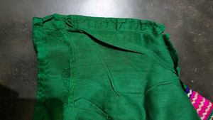 Elegant Green Silk Saree
