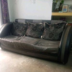 5 seater sofa rexin