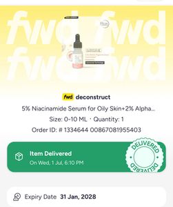 Deconstruct 5% Niacinamide Serum