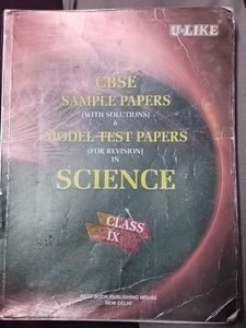 CBSE Science Class IX Sample Papers