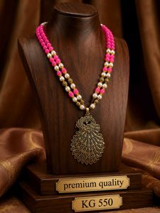 🇳🇿💫🎀Stunning Peacock Pendant Necklace Set