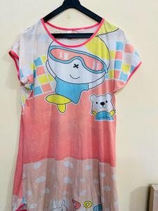 Cute Cartoon Character Nightgown