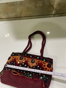 Embroidered Handbag