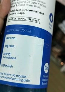 Bodywise 1% Salicylic Acid Body Wash 700ml