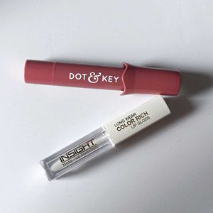 Dot &amp; Key Meltie Lip Balm+ INSIGHT Clear gloss