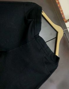Stylish Black Women's Casual Jeans 34 Waist
