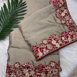 new with saree