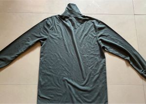 Men's Olive Green Turtleneck T-Shirt