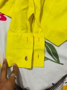 Yellow Long Sleeve Shirt
