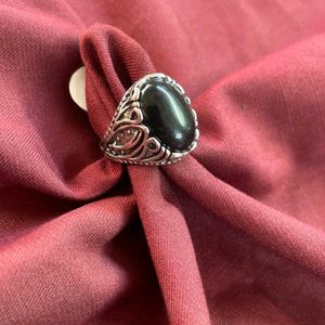 Bold Black Men's Ring | Stylish & ElegantStylish