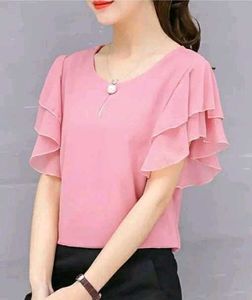 Rose pink Tops &amp; tunics For a outstanding look...