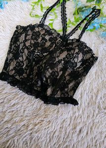 Lace Corset Top