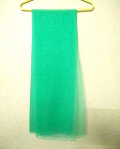 Pastel Green Anarkali With Velvet Jacket