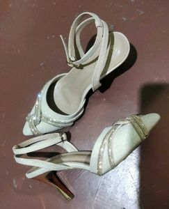 Elegant Rhinestone Embellished Heels