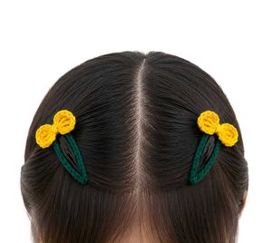 Crochet Hair clips