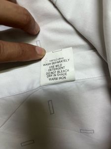 Allen Solly Sport Men White &amp; Black Shirt