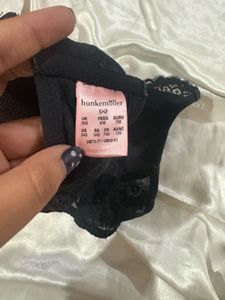 Lace Trim Racerback Bra