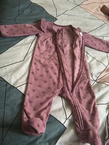 New Carter's Baby Girl Sleepsuit