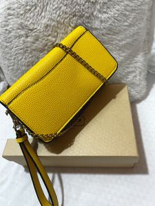 Coach Vibrant Yellow Crossbody Bag