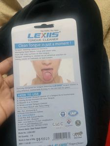 Lexiis Tongue Cleaner - Stainless Steel