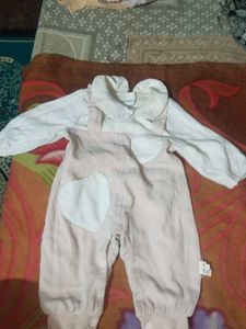 Cute Baby Romper with Shirt