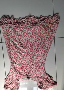 Charming and cute floral printed dress for womens