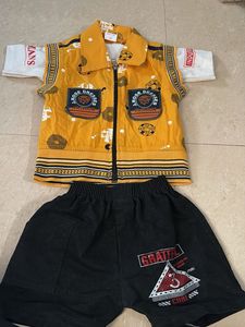 Kids Yellow &amp; Black Outfit