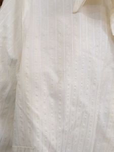 Elegant Yellow Textured Button-Up Shirt