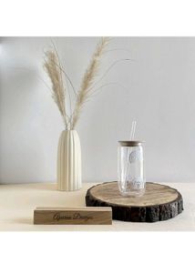 Asthetic Glass Can brand new