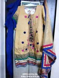 Beautiful Kurta chudidar Set with Dupatta