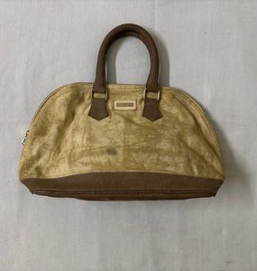 Suede Dome Handbag