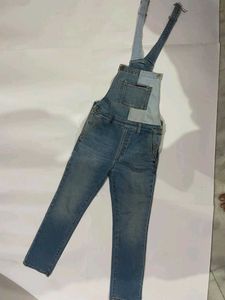 tommy denim dungaree set