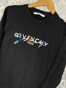 Givenchy Paris Black Sweatshirt
