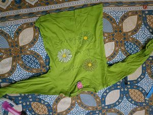 Full Sleeve T Shirt Cotton  For 5-6 Years Girl