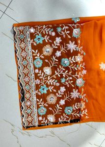 Work Unstitched Blouse Piece