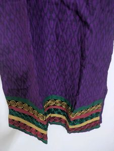 Pure cotton Ikat kurta set