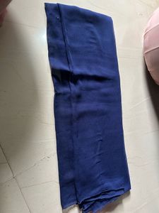 Navy Blue Mesh Dupatta