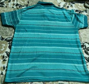 Men's Striped Polo T-Shirt