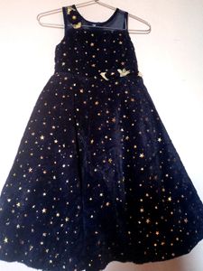 Party Wear Long Frock For Kids