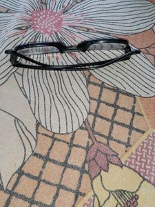 Black Long Vision Spectacles With Blue-Cut Lens