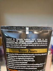 VLCC 7X Ultra Charcoal Peel-Off Mask